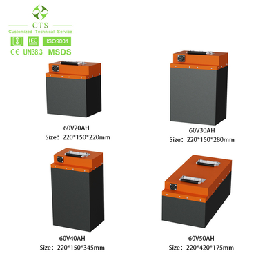 litio recargable Ion Battery For Escooter de 60V 72V
