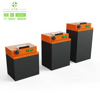Batería eléctrica de la vespa de la batería 72V 40Ah 50Ah 60V 20Ah 50Ah del litio del OEM LiFePO4