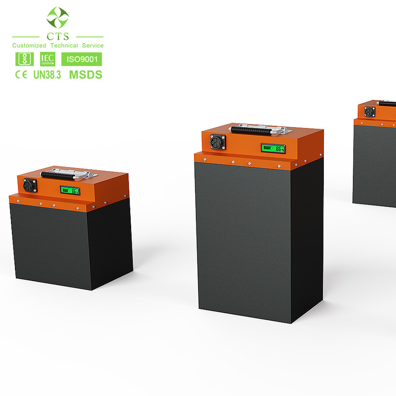 El ciclo eléctrico lif2000 de la batería del litio de la batería de litio de la vespa de la energía verde 72V 60V 20Ah 18650 completa un ciclo con 100%DOD